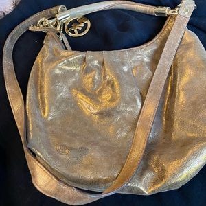 Michaels Kors bronze crossbody